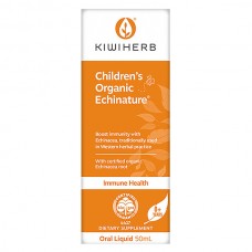 Kiwiherb 天然有机紫锥菊 儿童糖浆 50ml 非药物 增强免疫系统 换季抗病毒